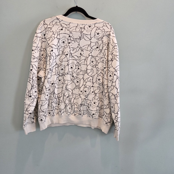 Hybrid Apparel Disney Winnie the Pooh Cream Sweatshirt Size 2X - Picture 4 of 8